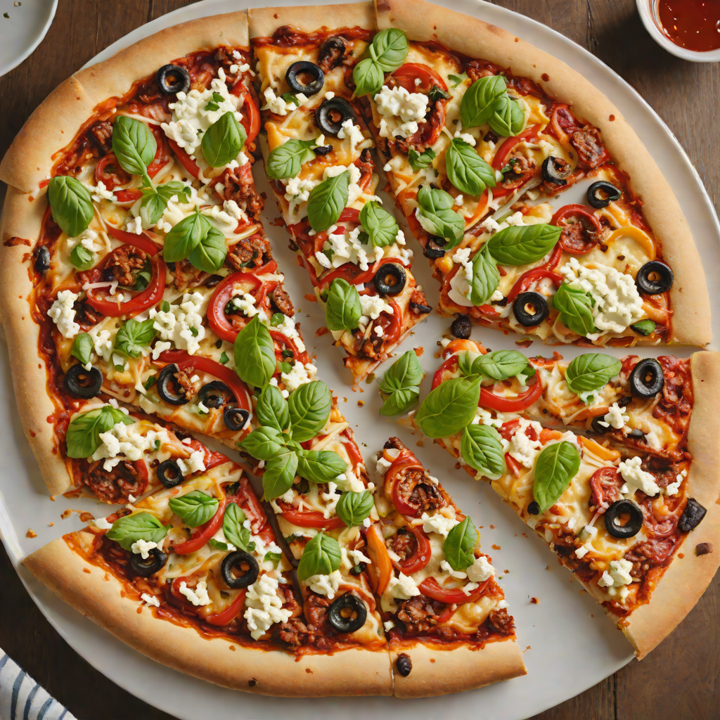 Wood-Fired Pizza with Chorizo, Roasted Peppers, and Queso Fresco