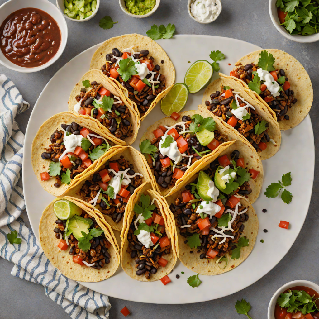 Boredom-Busting Spicy Black Bean Tacos