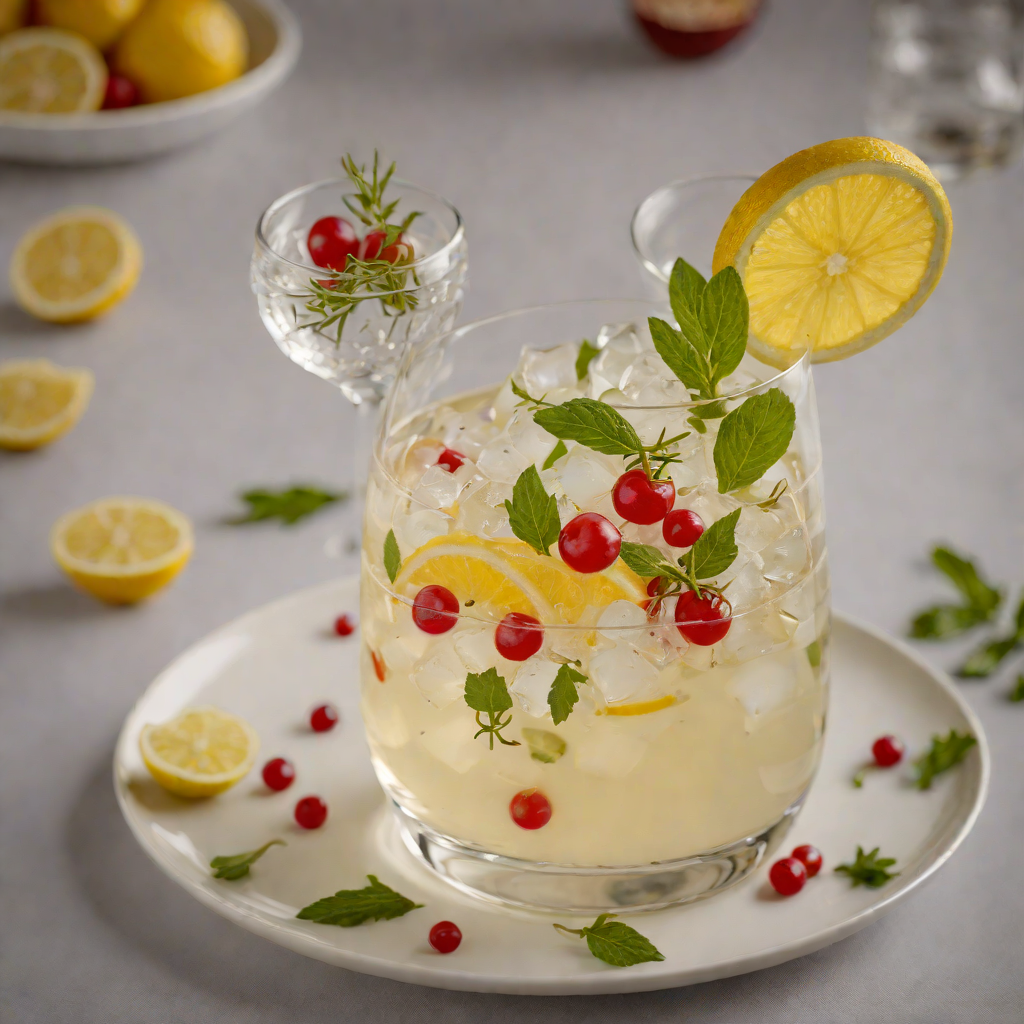 Mediterranean Fusion Gin Fizz