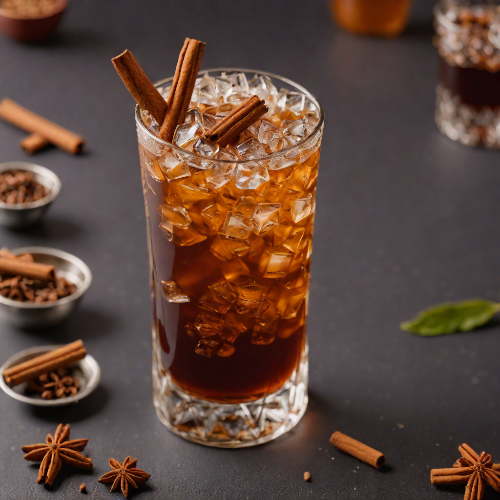 Cinnamon-Spiced Cold Brew Coffee Cocktail