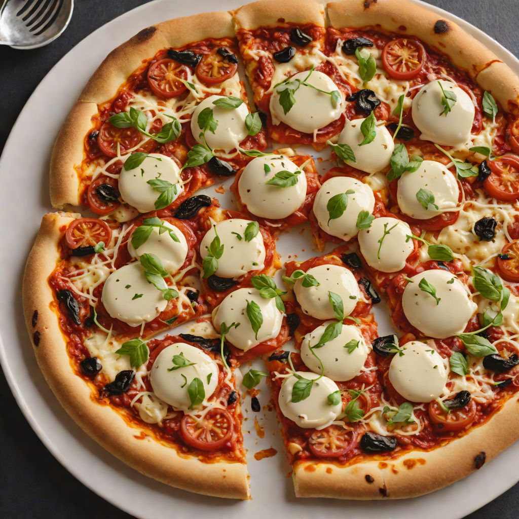 Wood-Fired Pizza with Charred Tomato Sauce and Smoked Mozzarella