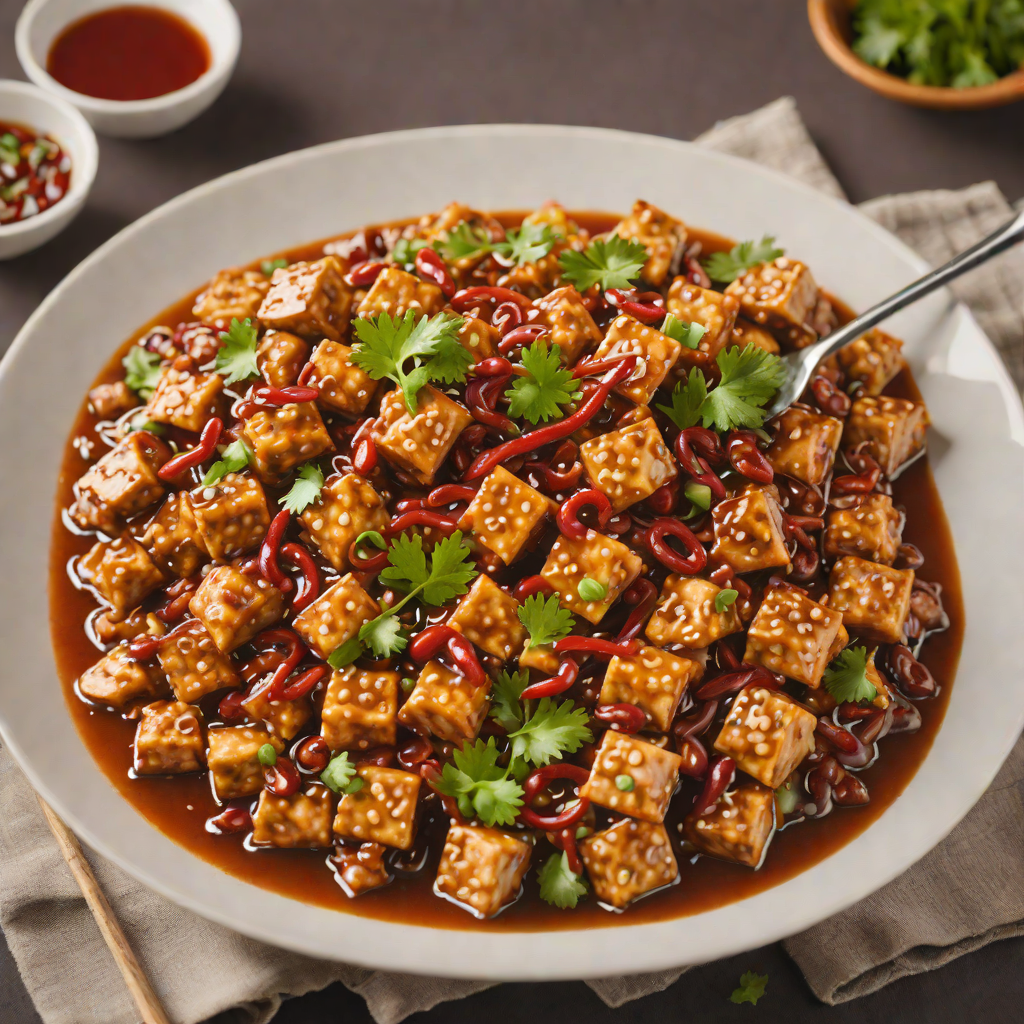 Sichuan-Style Mapo Tofu with Spicy Chili Bean Sauce