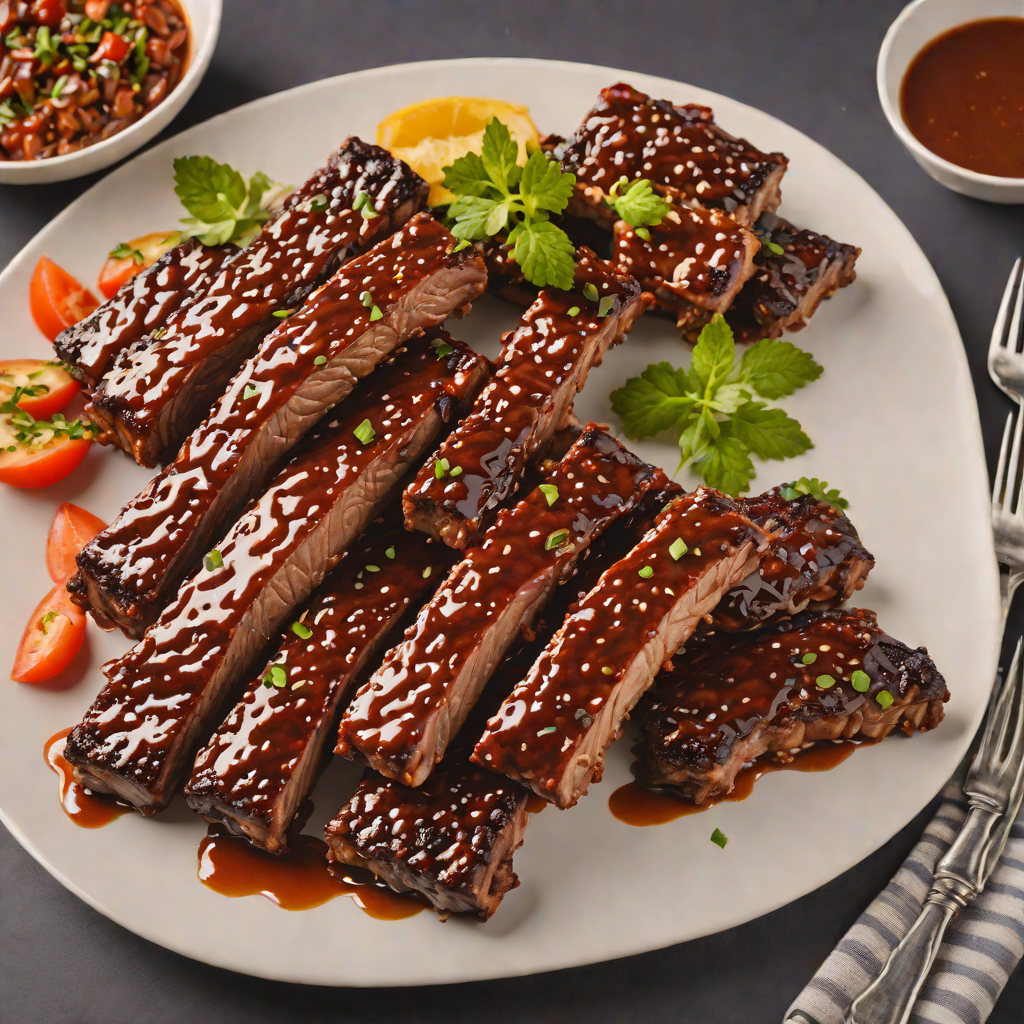 Smoky Whiskey-Glazed BBQ Ribs