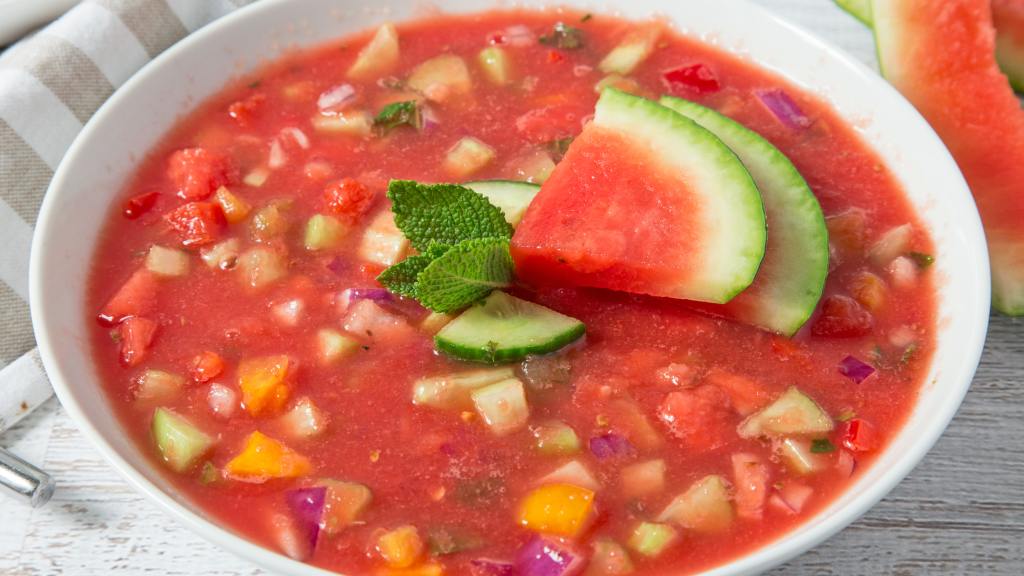 Cucumber-Melon Gazpacho