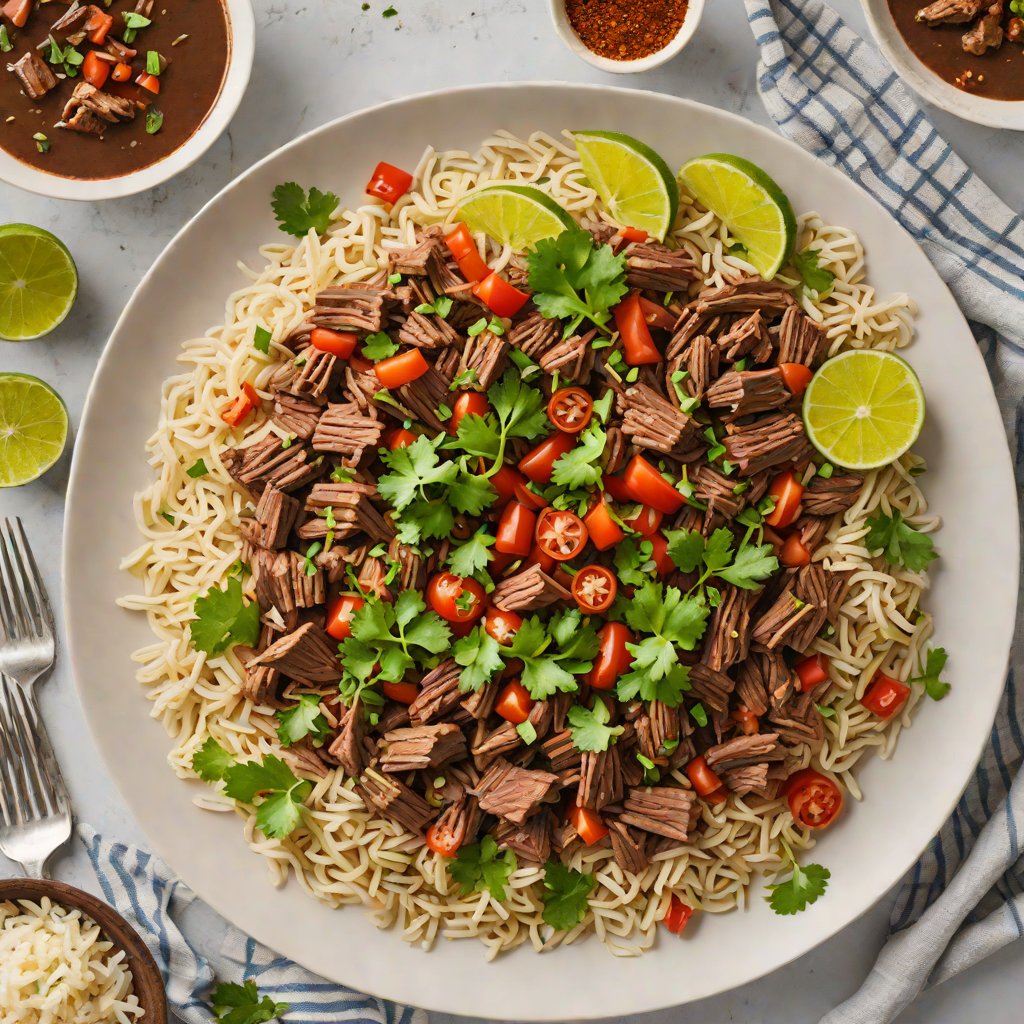 Slow-Cooker Beef Barbacoa with Ancho Chile and Cumin