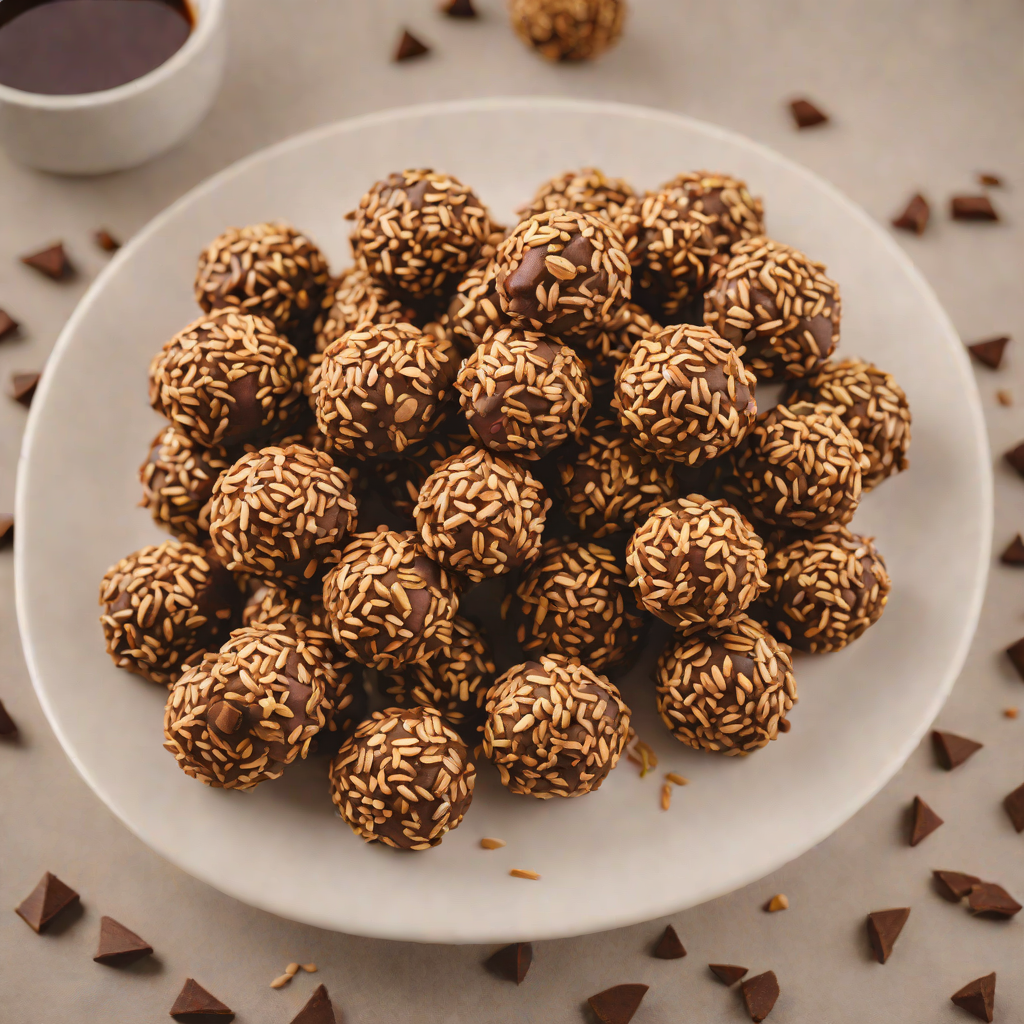 Retro-Inspired No-Bake Chocolate Oat Energy Bites