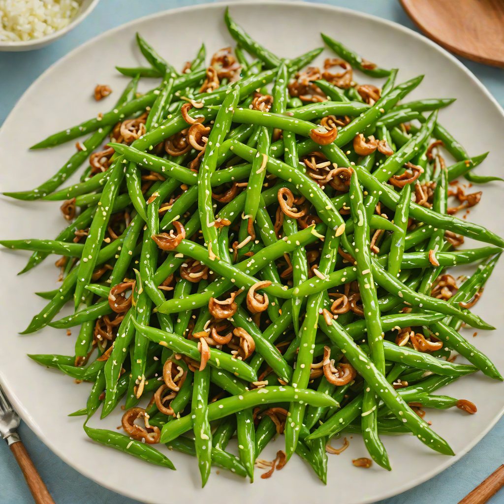 Stir-Fried Cantonese Garlic Green Beans