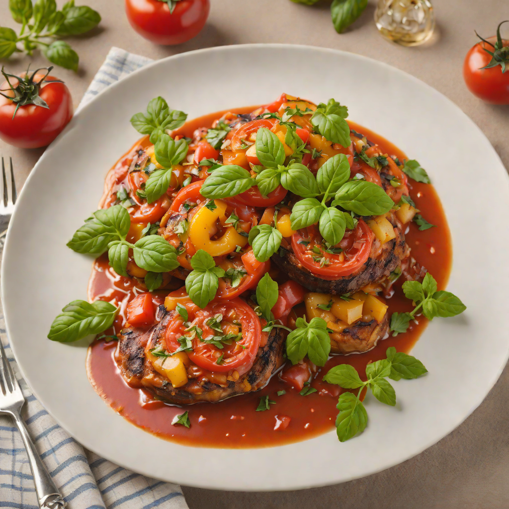 Comforting French Ratatouille with Herbed Tomato Sauce
