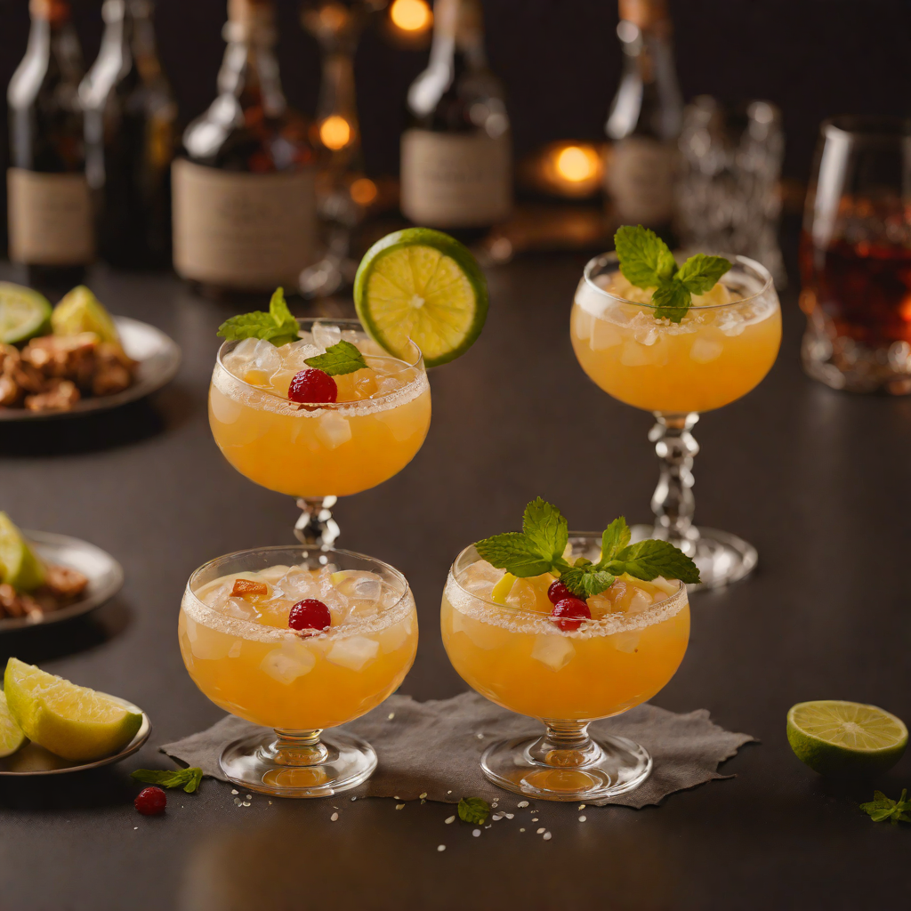 Houston Sunset Bourbon Sour