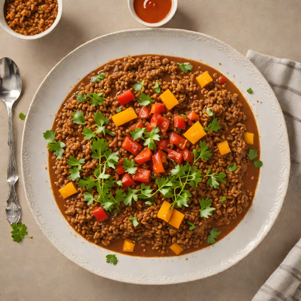 Injera-Spiced Lentil and Berbere Stew