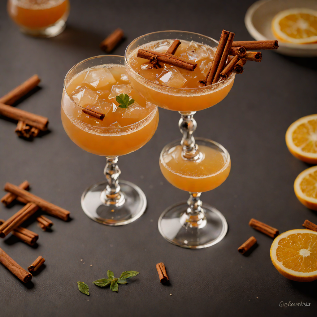 Cinnamon-Spiced Bourbon Sour