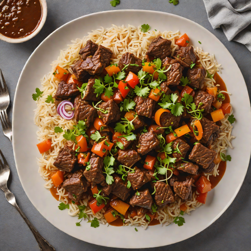 Slow-Cooked Ethiopian Beef Tibs with Berbere and Onions