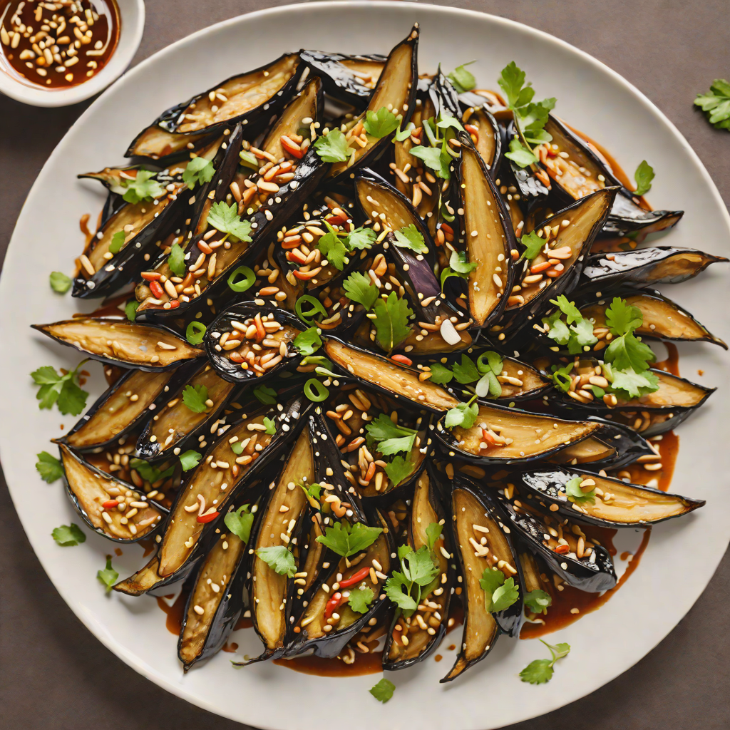 Stir-Fried Cantonese Eggplant with Garlic and Soy