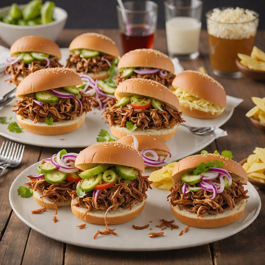 Texas-Style BBQ Pulled Pork Sandwiches