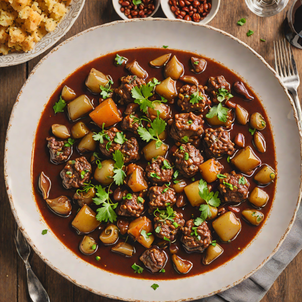 Slow-Simmered Greek Lamb Stifado with Pearl Onions and Red Wine