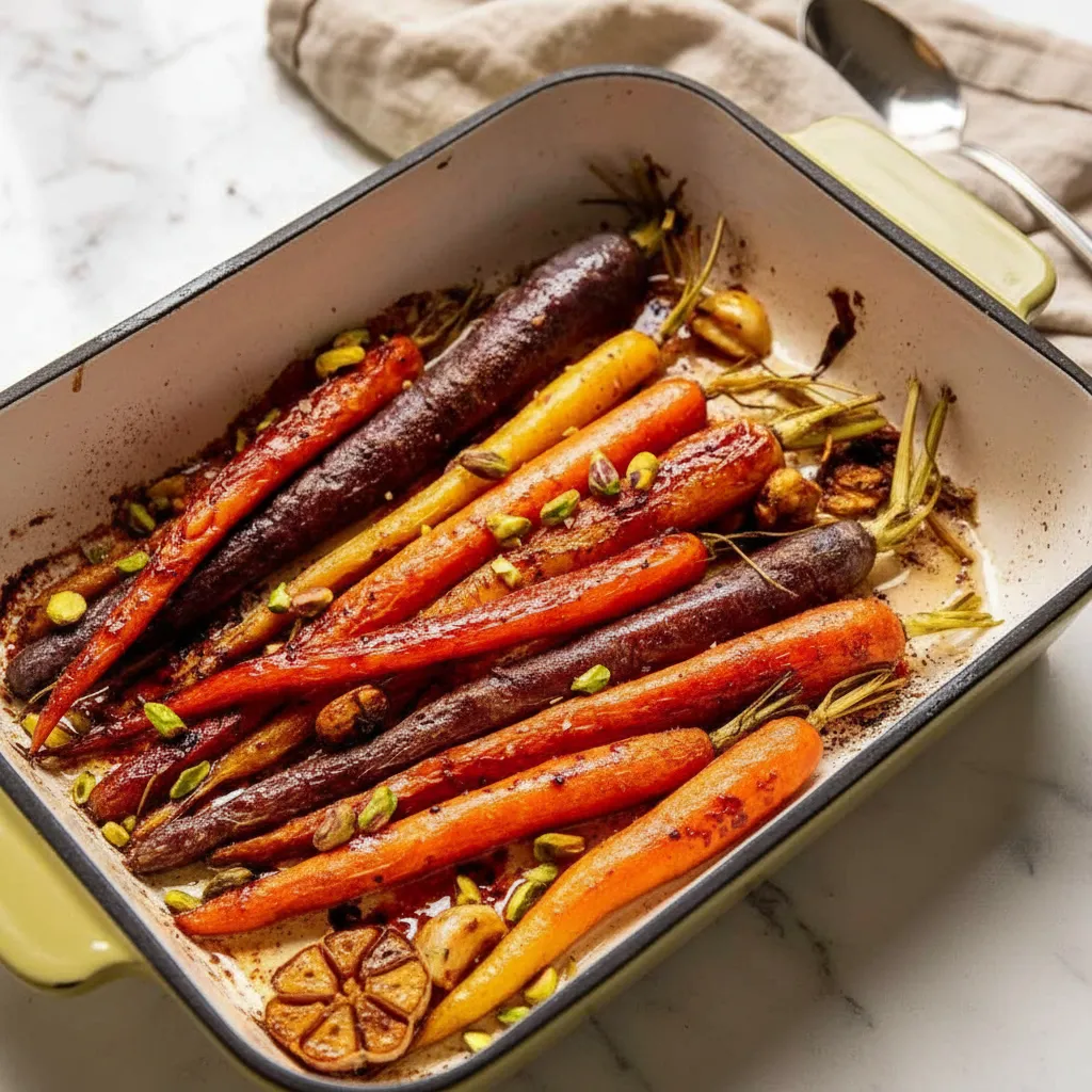 Honey Cognac Glazed Carrots