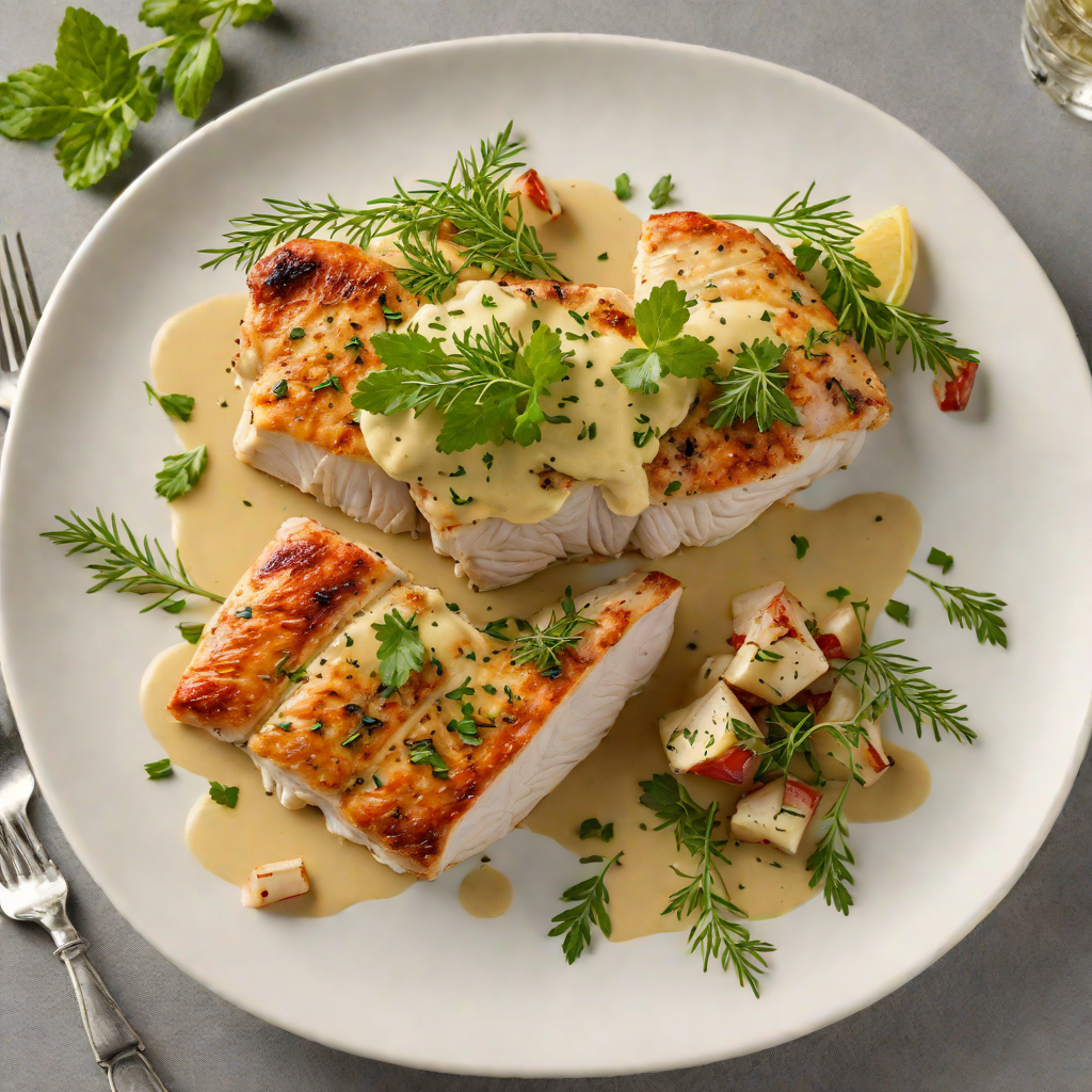 Pan-Seared Chicken with Northern Herb Butter Sauce