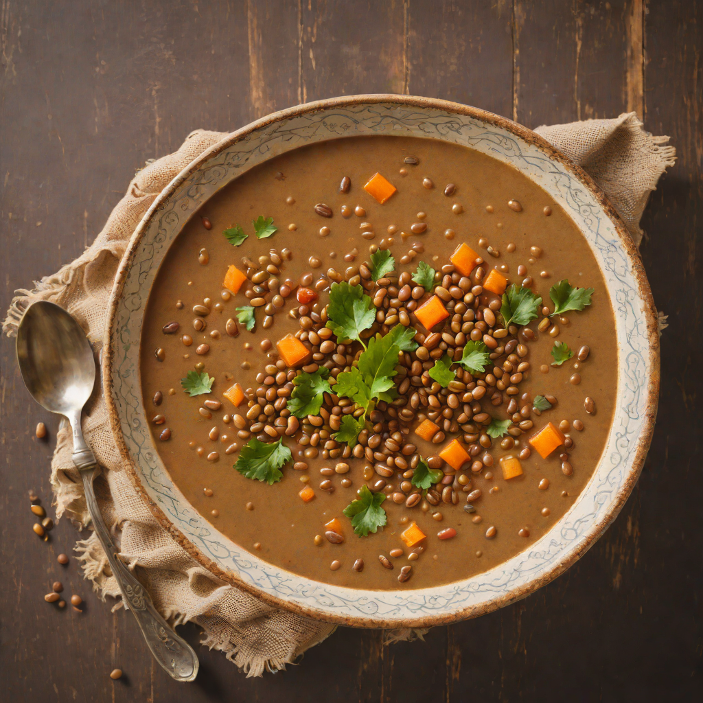Mysterious Shelter Spiced Lentil Soup
