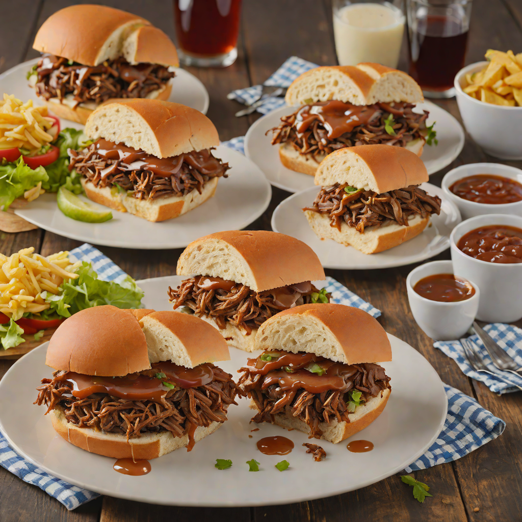 Texas-Style BBQ Brisket Sandwiches