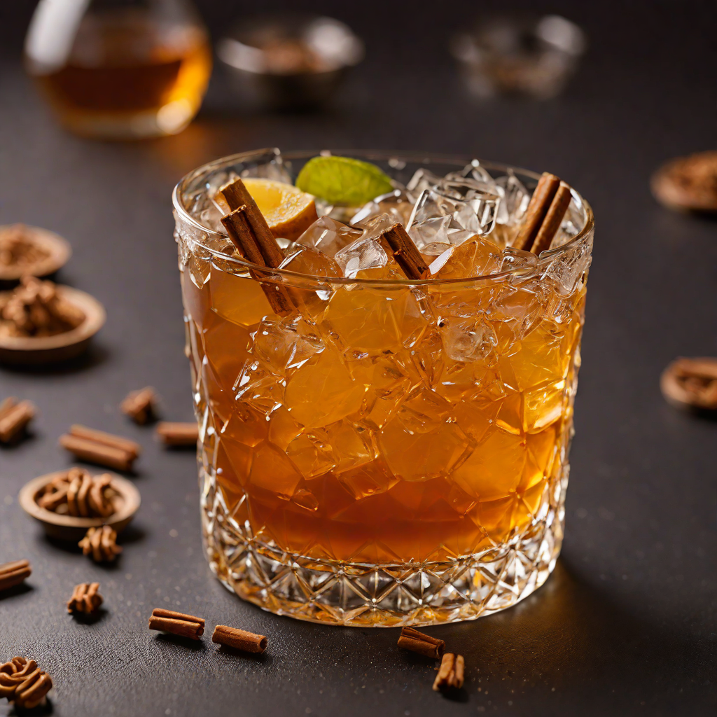 Smoky Honey Cinnamon Old Fashioned