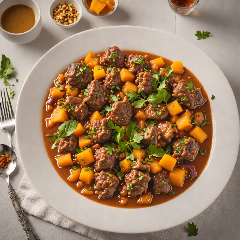 Good Creature Deflection Lamb Tagine with Apricots