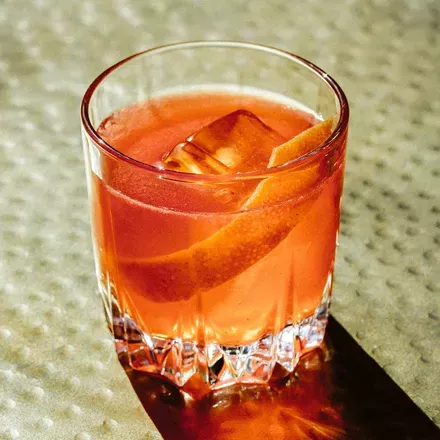 Bittersweet Negroni with Grapefruit Twist