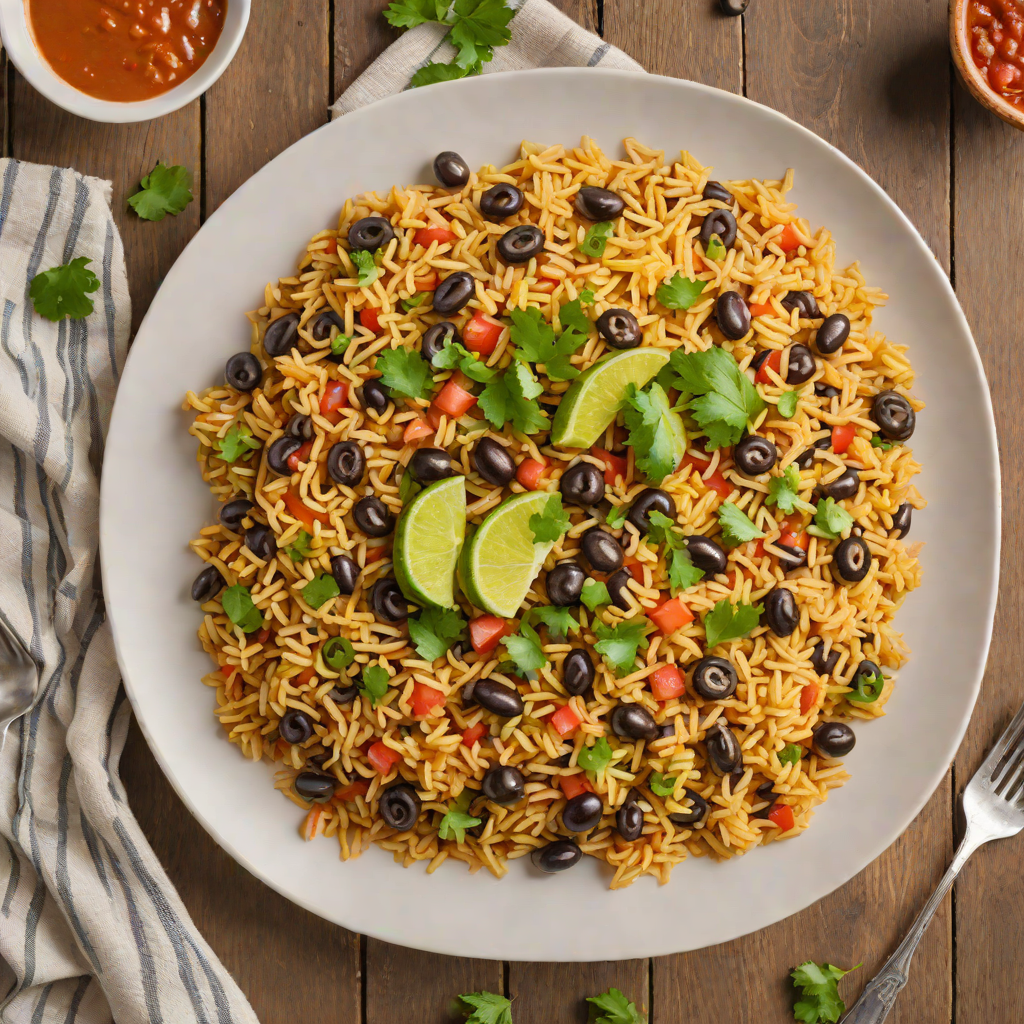 One-Pot Cheesy Mexican Rice and Black Beans