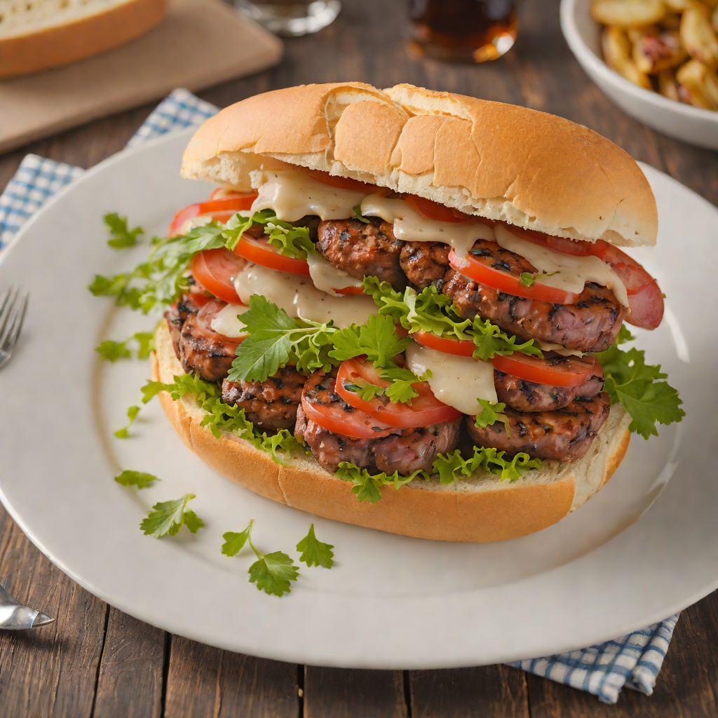 Northern Illinois-Inspired Grilled Italian Sausage Sandwich