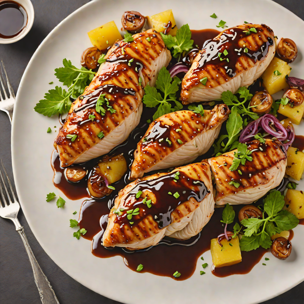 Pan-Seared Chicken with Sweet Honey-Balsamic Glaze