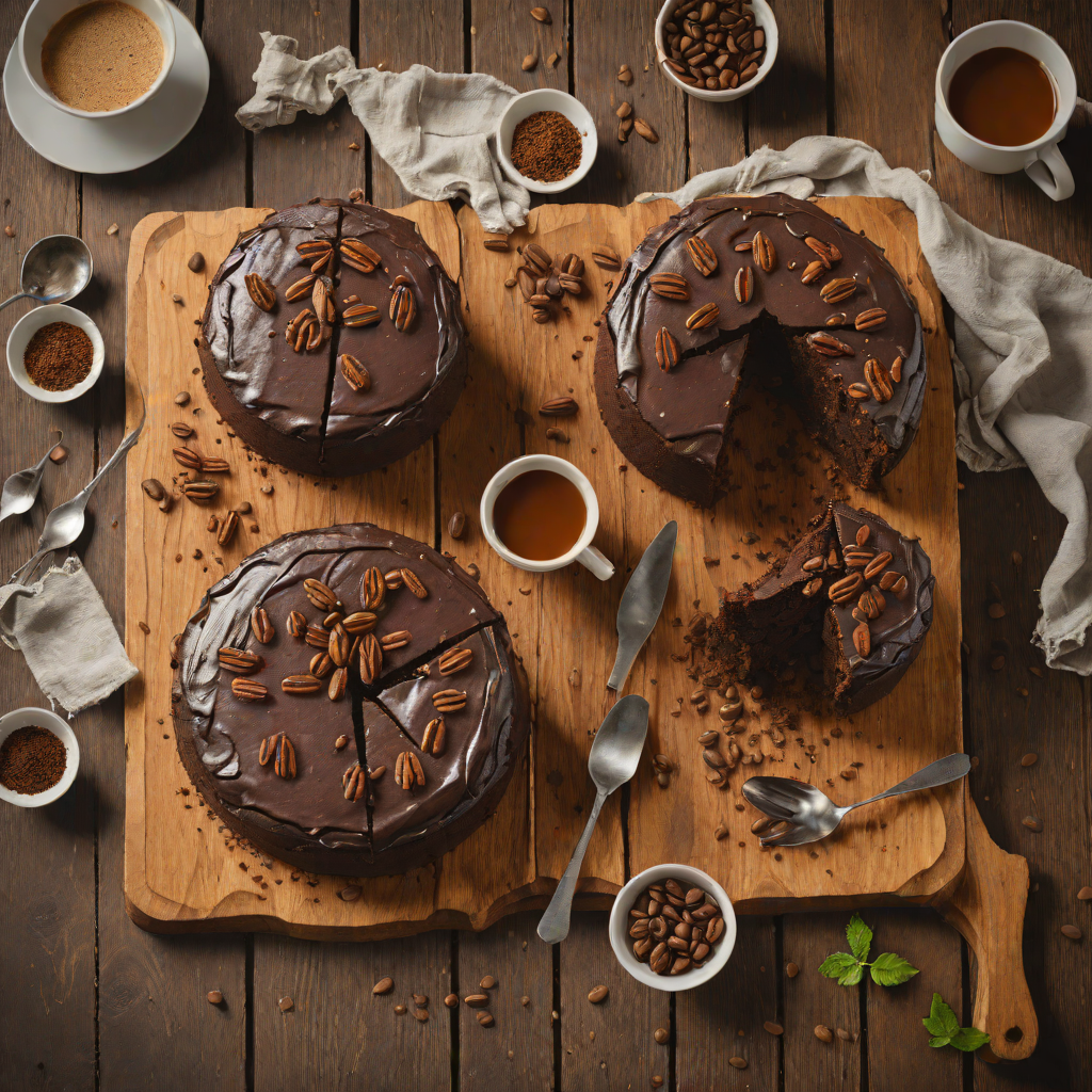 Ethiopian-Inspired Coffee-Spiced Chocolate Cake