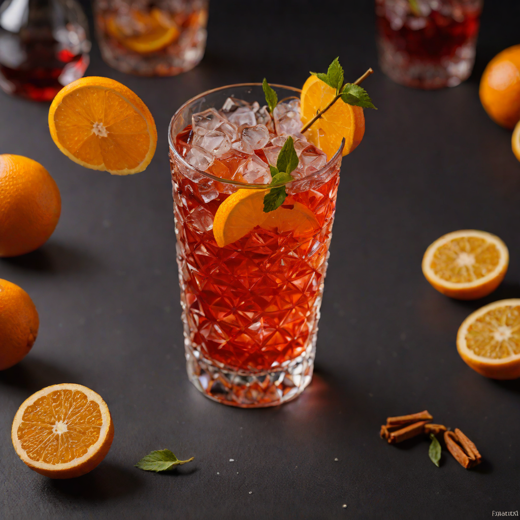 Citrus-Spiced Mezcal Negroni