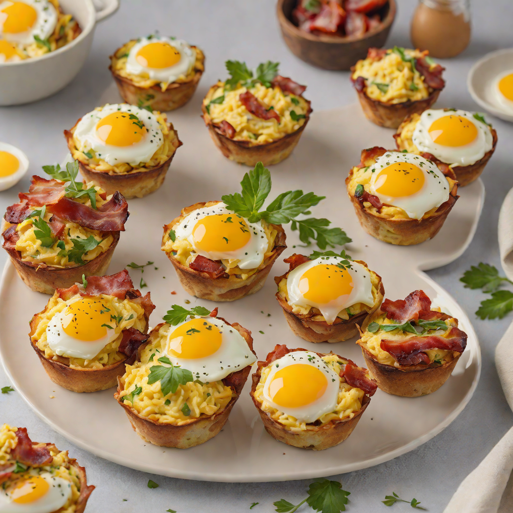Keto Bacon and Egg Breakfast Muffins