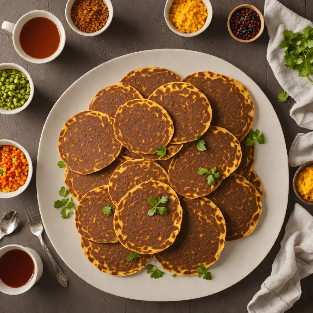 Ethiopian-Inspired Injera Flatbread Pancakes