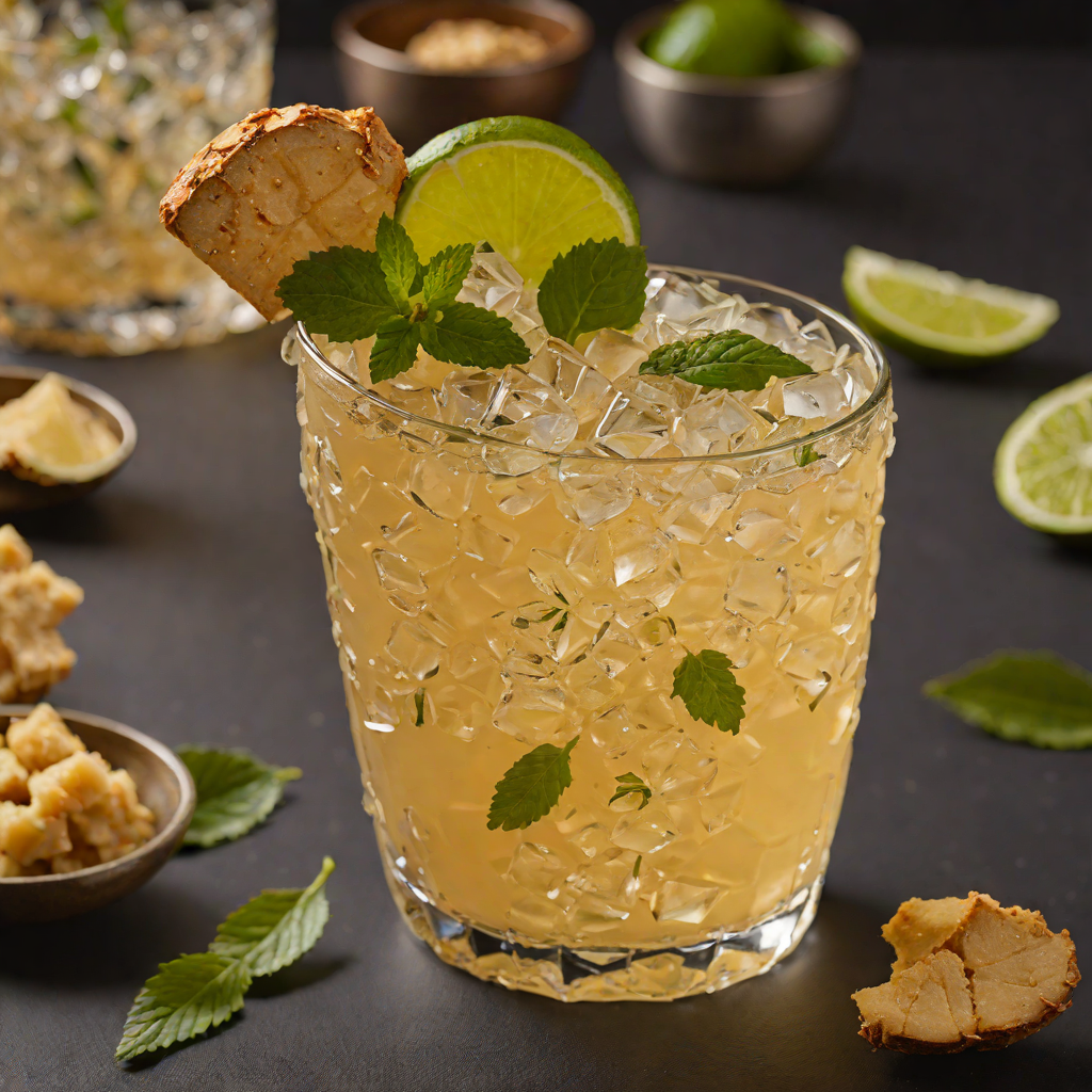 Bold Tropical Ginger Mule