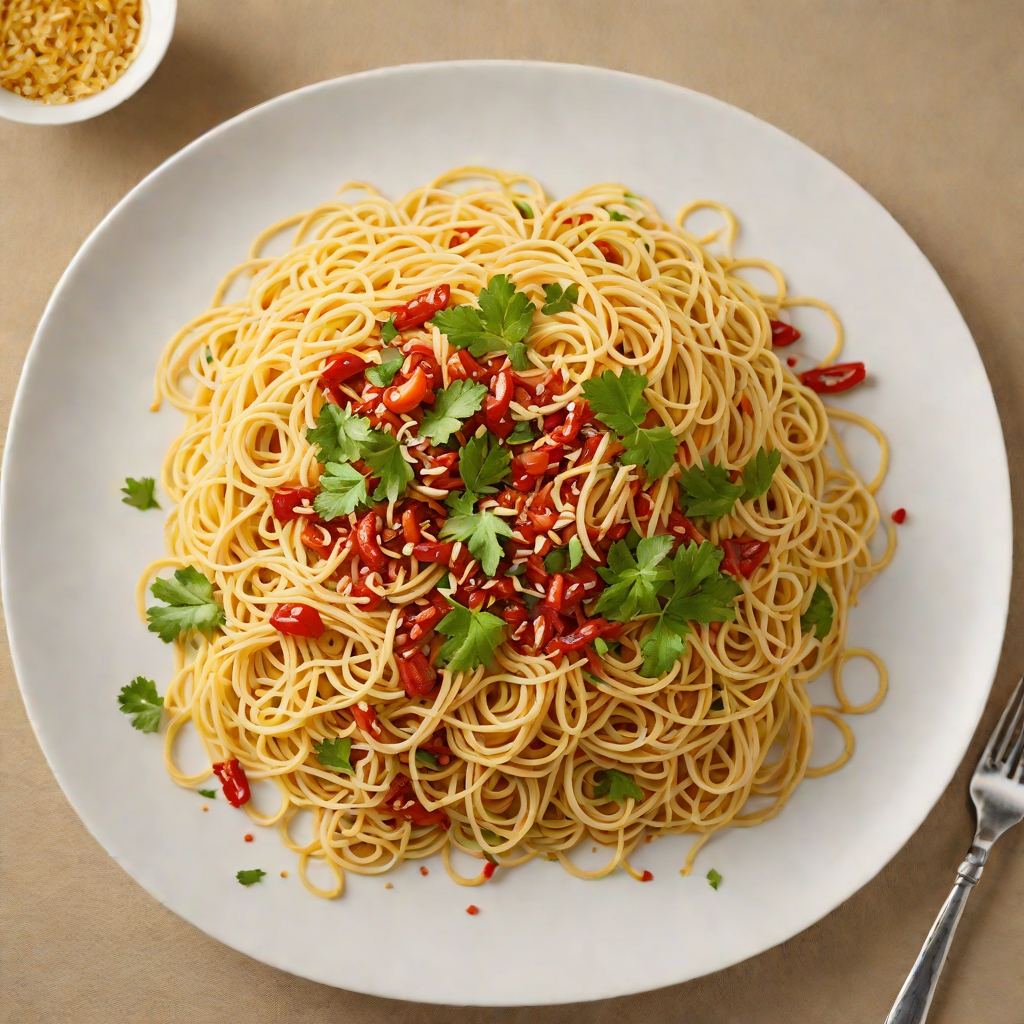 Half-Hour Spaghetti with Garlic and Chili Oil