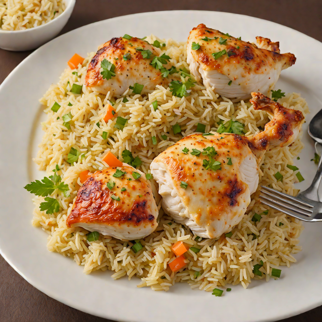 Half-Baked Chicken and Rice Casserole