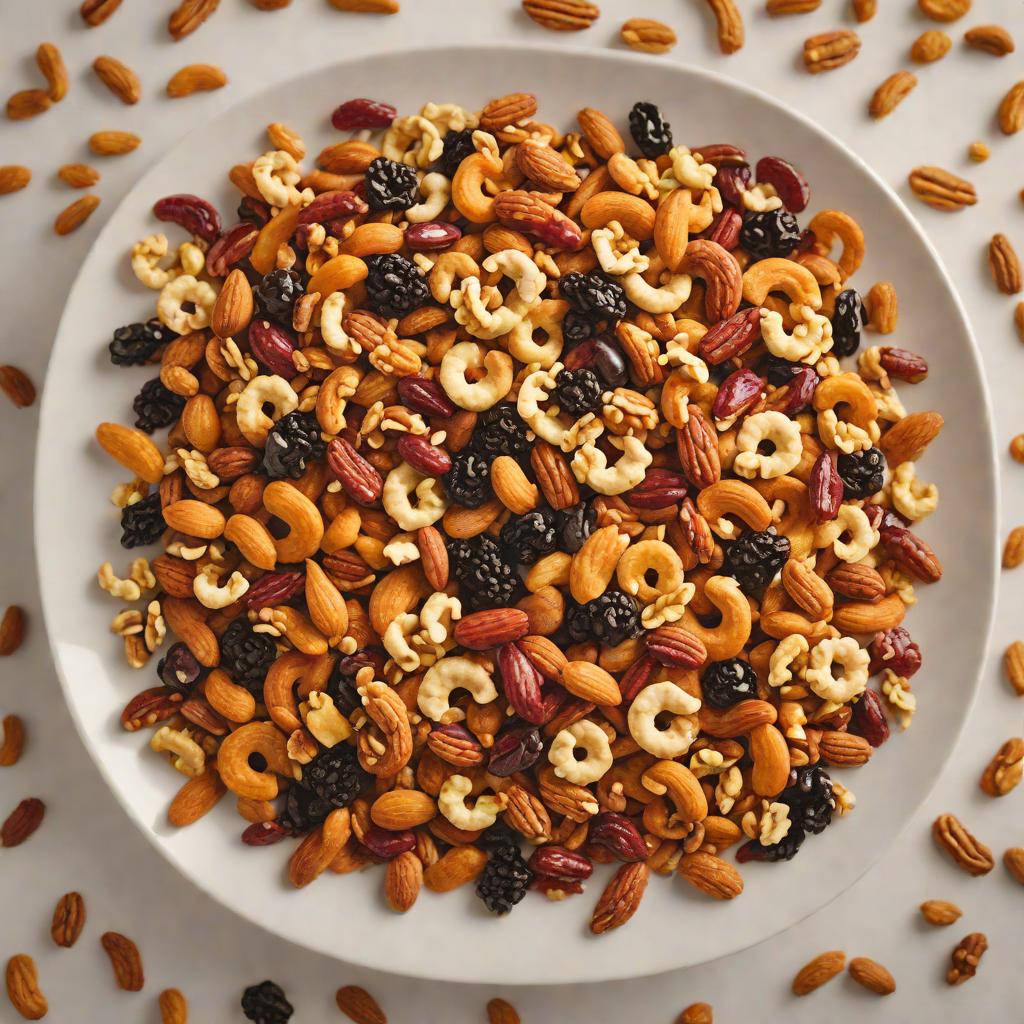 Virtual Snack Mix with Spiced Nuts and Dried Fruit