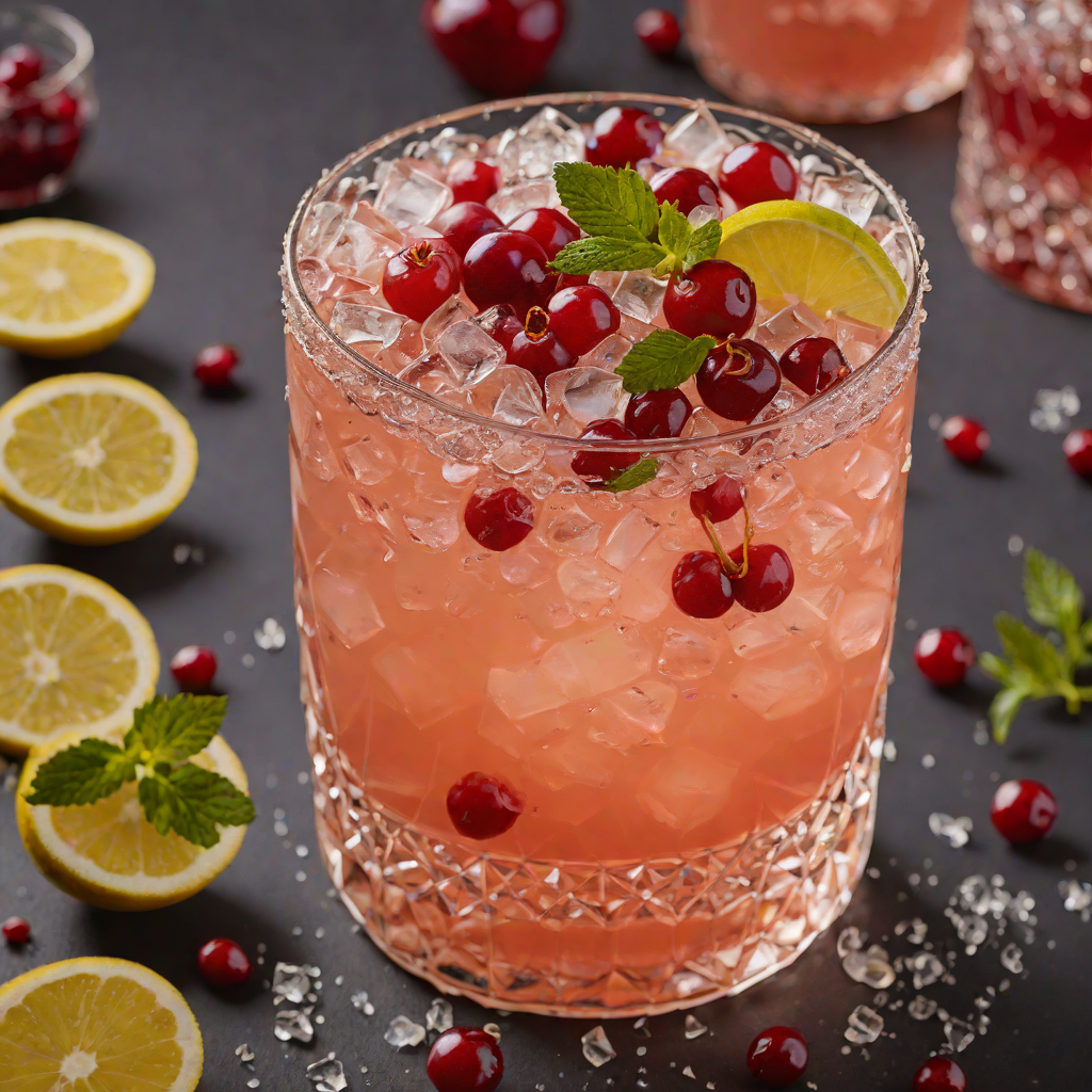 Sparkling Canadian Cranberry Ginger Fizz
