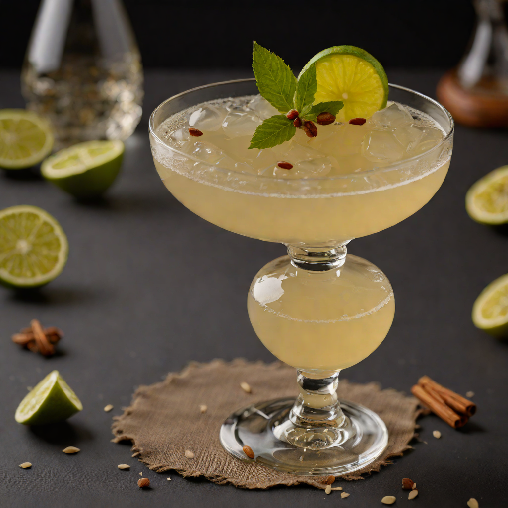 Cardamom-Spiced Vodka Sour