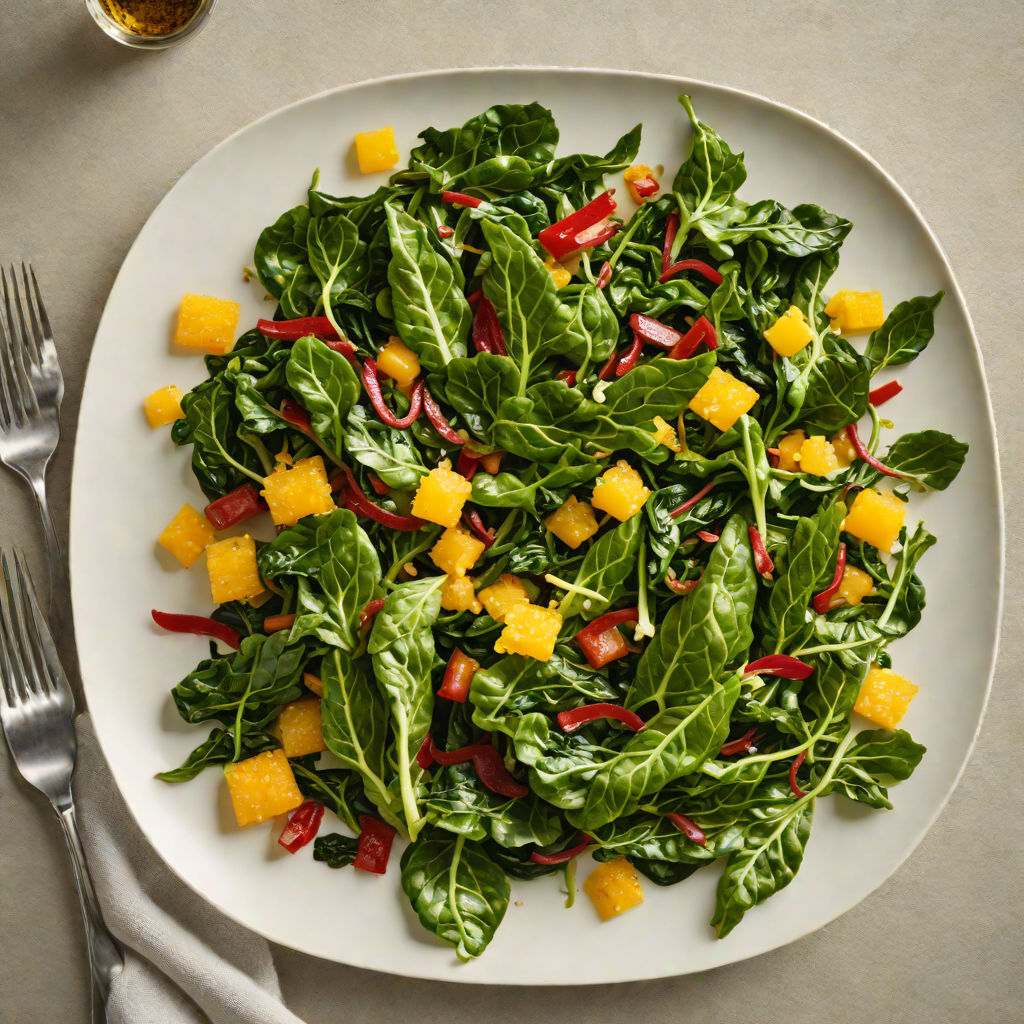 Sautéed Swiss Chard with Garlic and Bitter Orange Zest