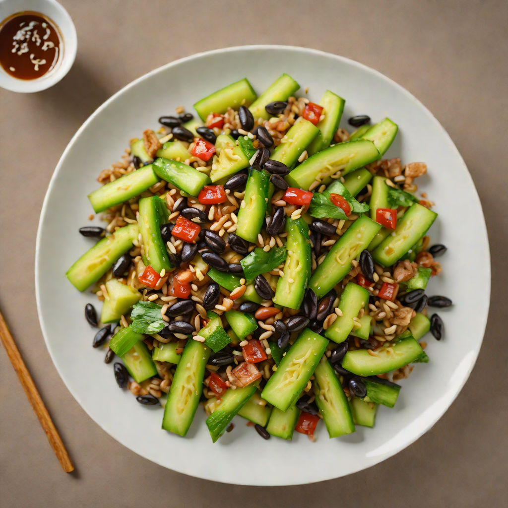 Bitter Melon Stir-Fry with Garlic and Fermented Black Beans