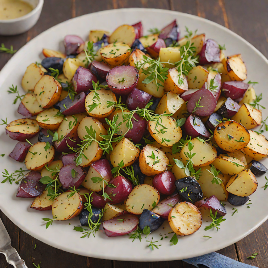 Sautéed Potato Medley with Garlic and Thyme