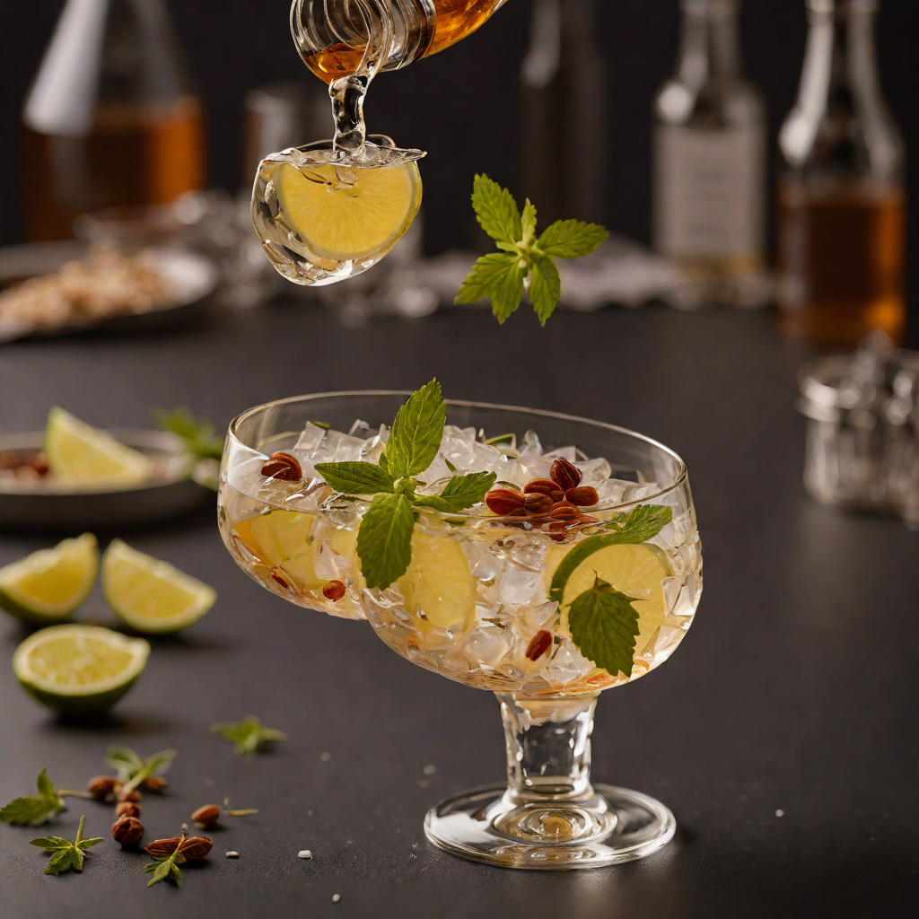 Stirred Gin and Herbal Bitters