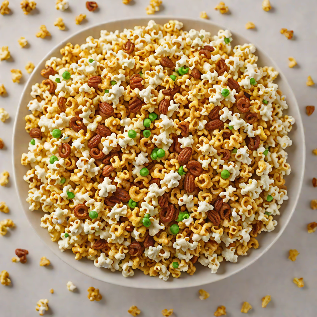 Sweet and Spicy Popcorn Mix