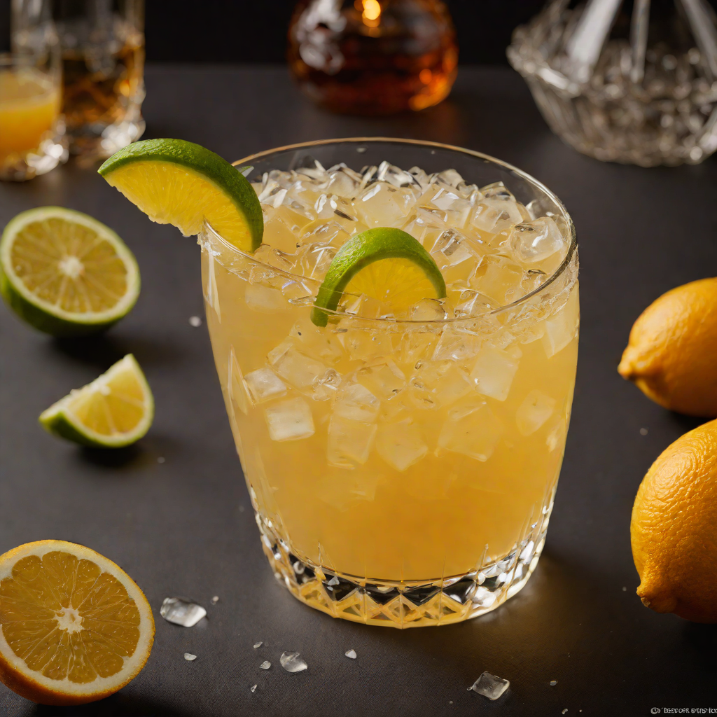 Citrus-Scented Honey Whiskey Sour