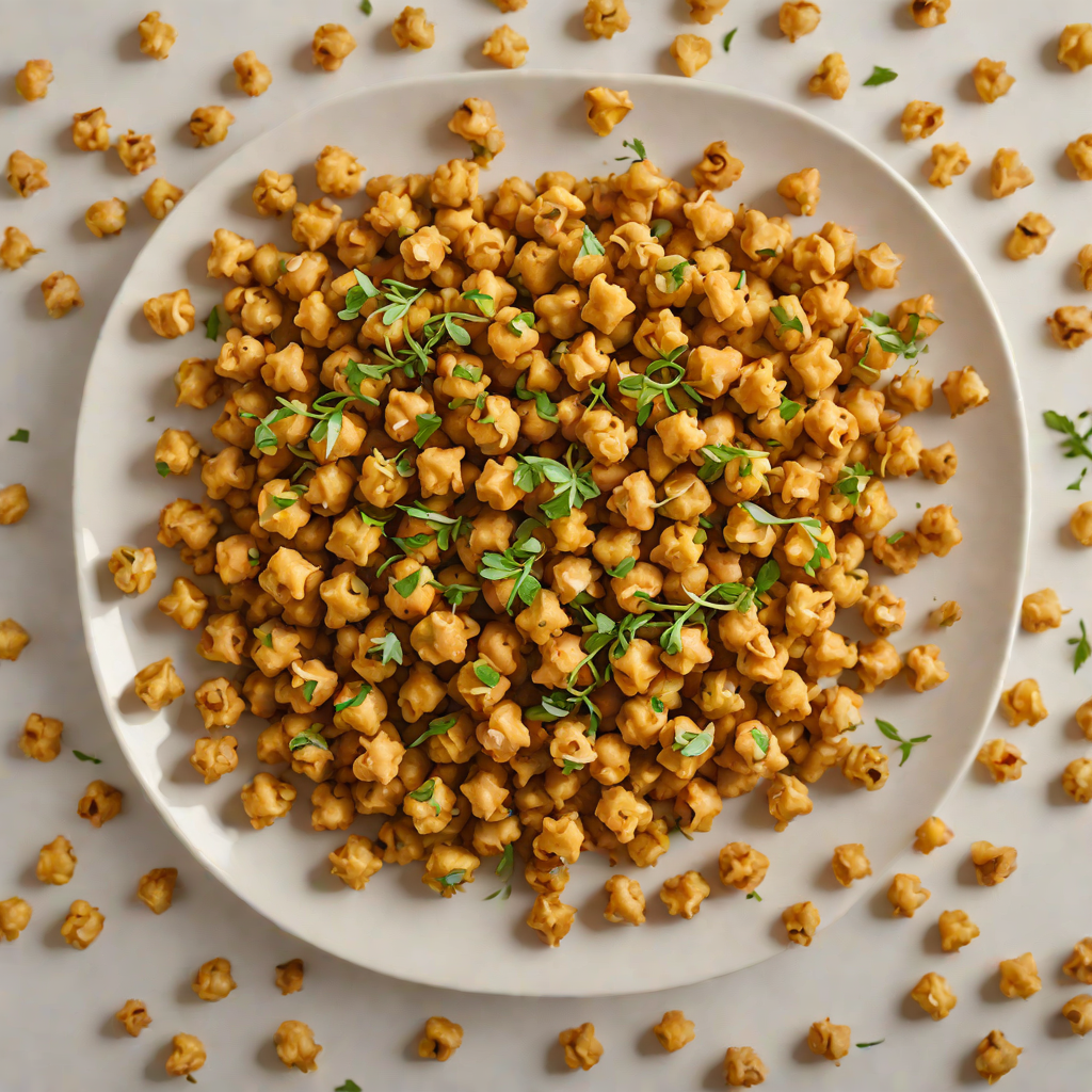 Bored.com-Inspired Crunchy Spiced Chickpea Snack