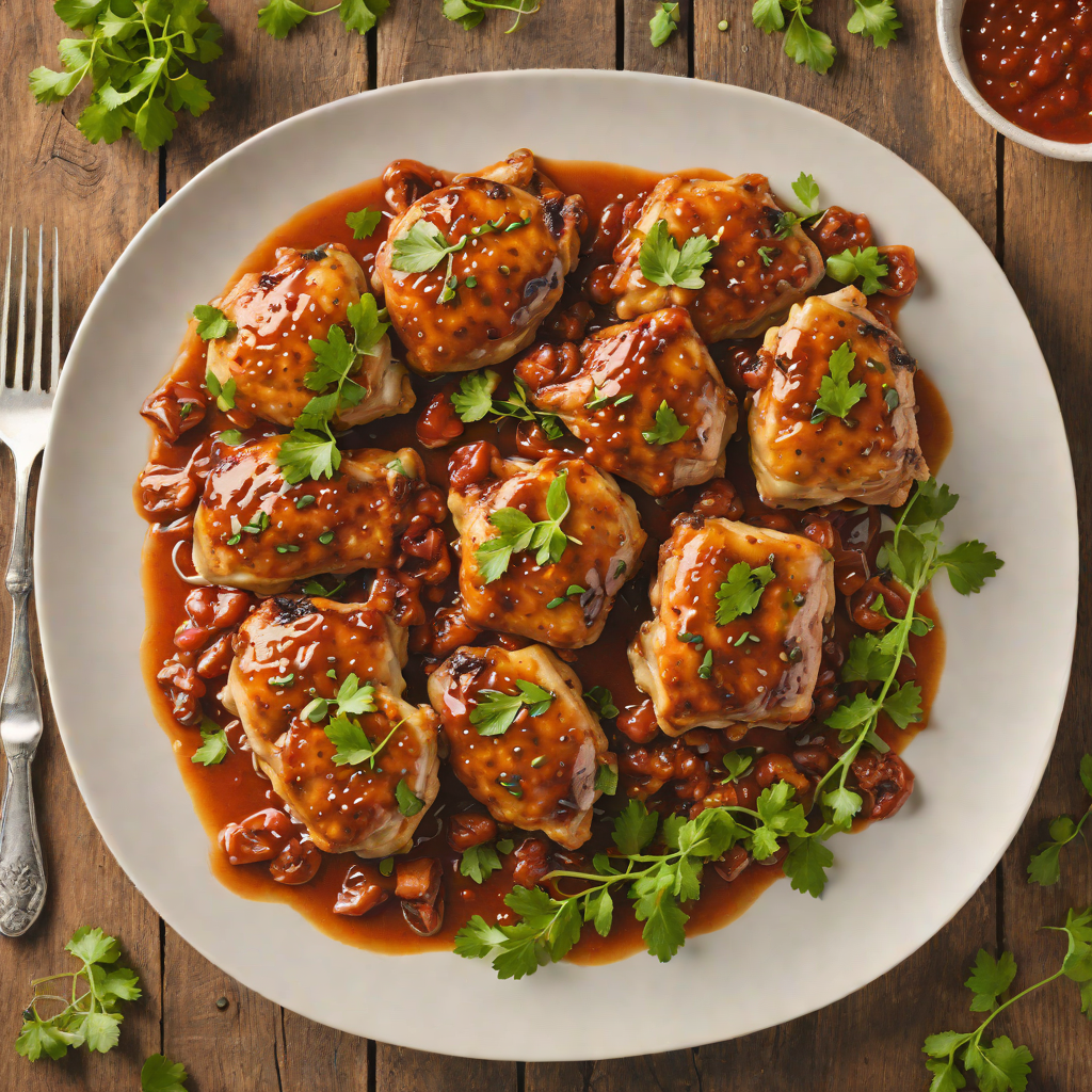 Pan-Seared Chicken Thighs with Spicy Chipotle Tomato Sauce