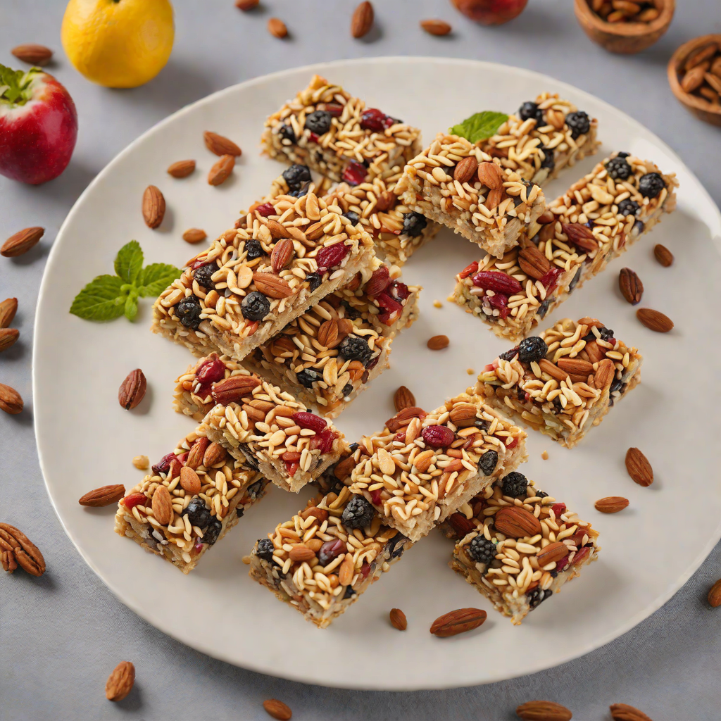 No-Bake Fruit and Nut Energy Bars