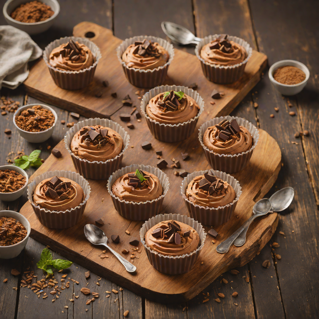 No-Bake Chocolate Coffee Mousse Cups