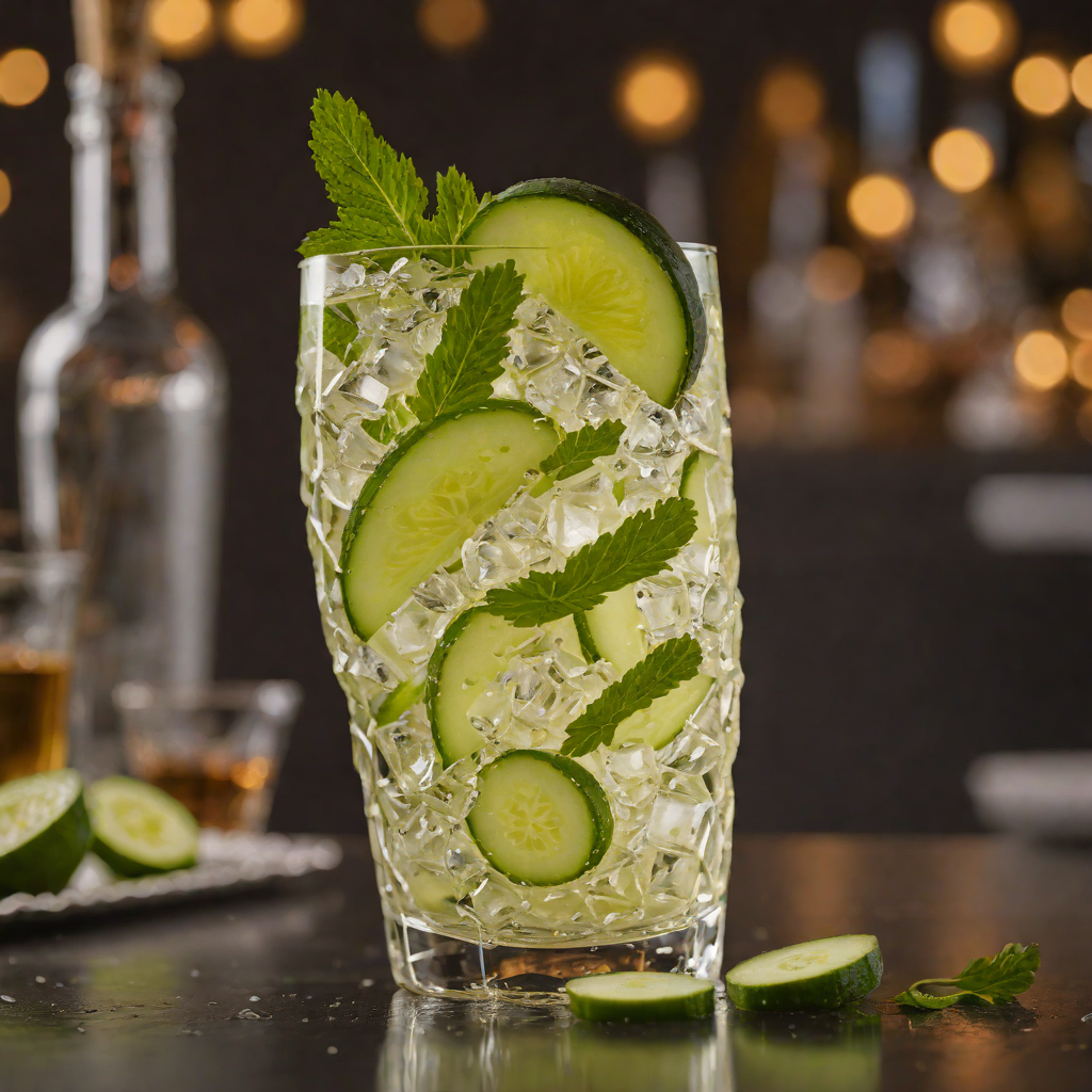 Amsterdam Canal Cooler with Cucumber and Gin